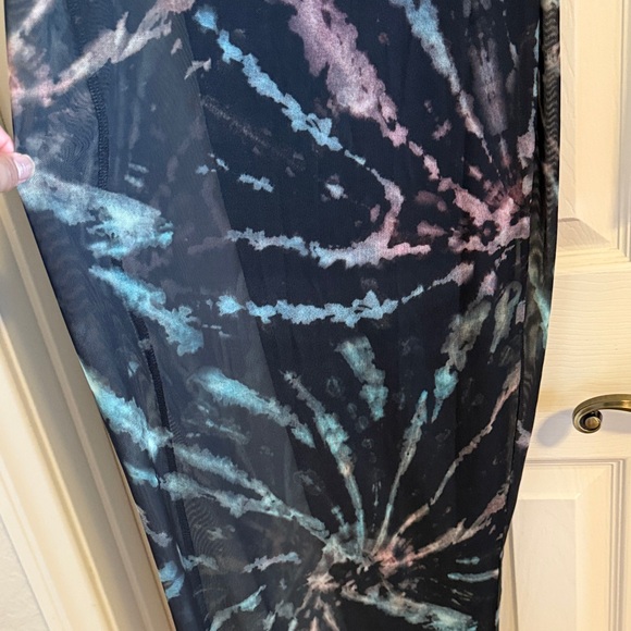 Elegant Multicolor Tie-Dye Dress - Picture 5 of 6